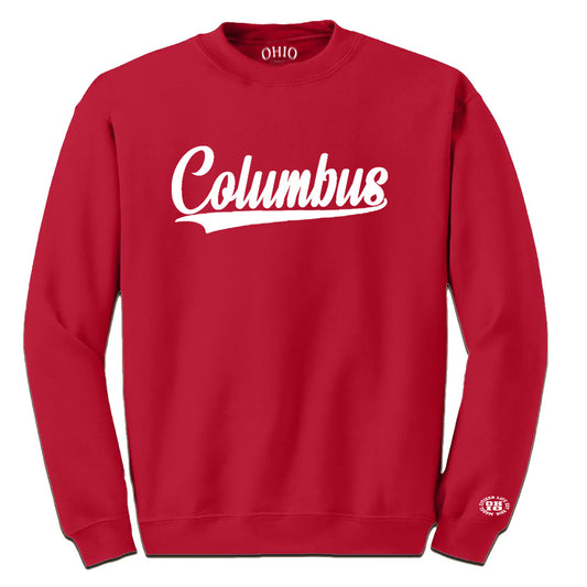 Cbus Script Premium Crewneck Red - NEW!