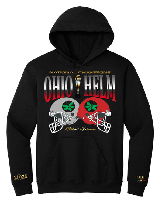 OHIO AT THE HELM - CHAMPION HOODIE - NEW!