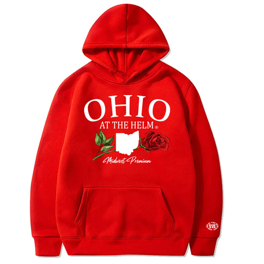 Ohio At The Helm Signature Logo Hoodie - NEW!