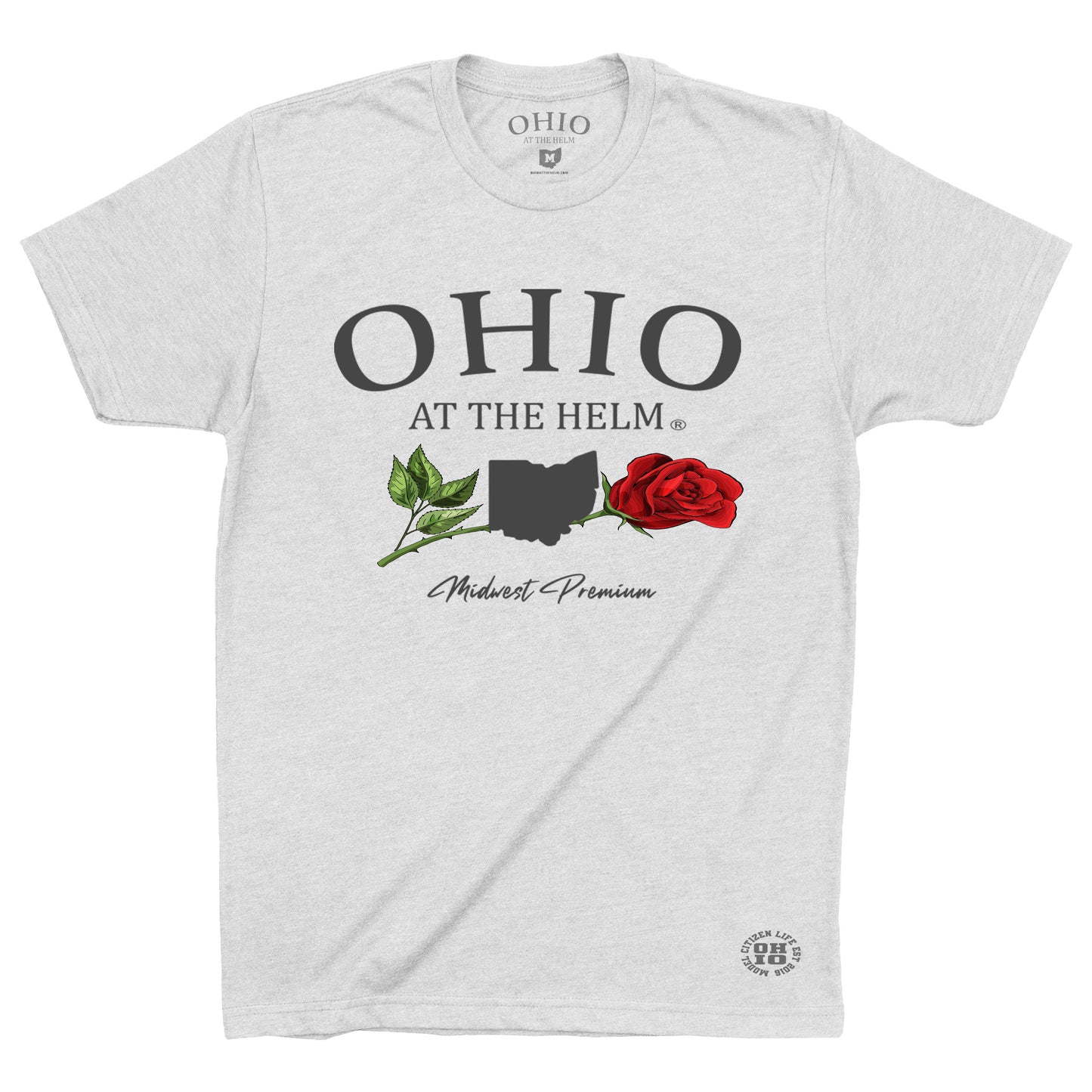 NEW! Ohio At The Helm Signature Logo Tee