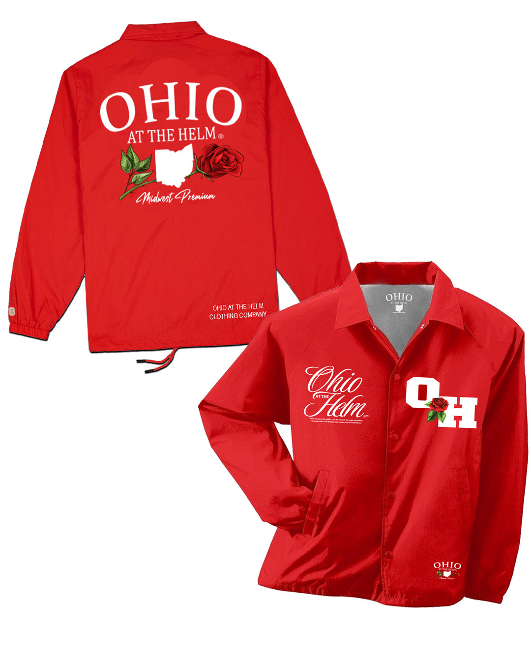 Coach Jacket Signature - Red