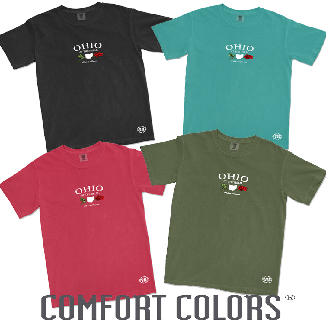 Ohio At The Helm Signature Logo Tee - NEW!
