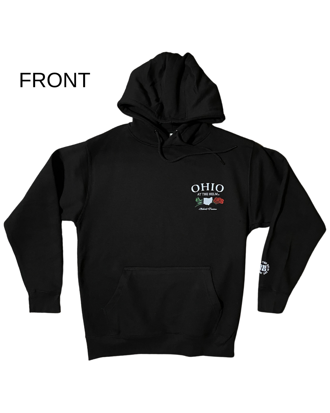 NEW - Ohio At The Helm Signature Logo Hoodie