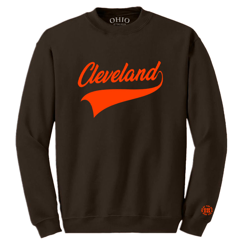 Cleveland Script Crewneck - NEW!