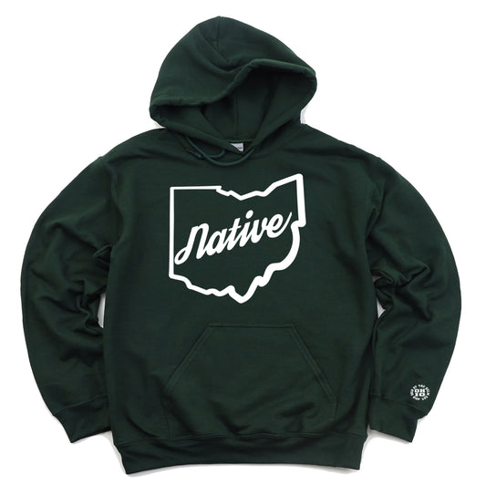 NEW! Ohio Native Forest Green - Hoodie
