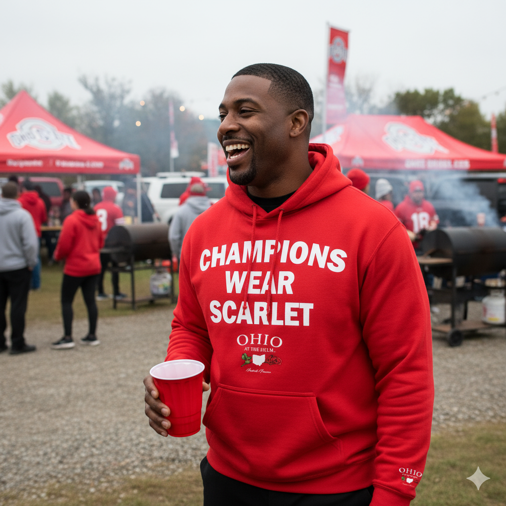 Champions Wear Scarlet! Hoodie - NEW!