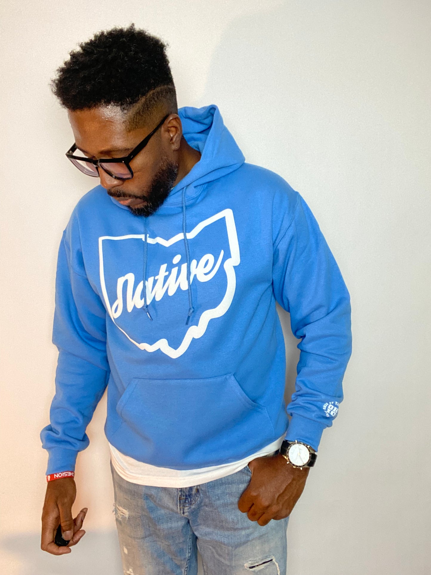 NEW! Ohio Native Baby Blue - Hoodie