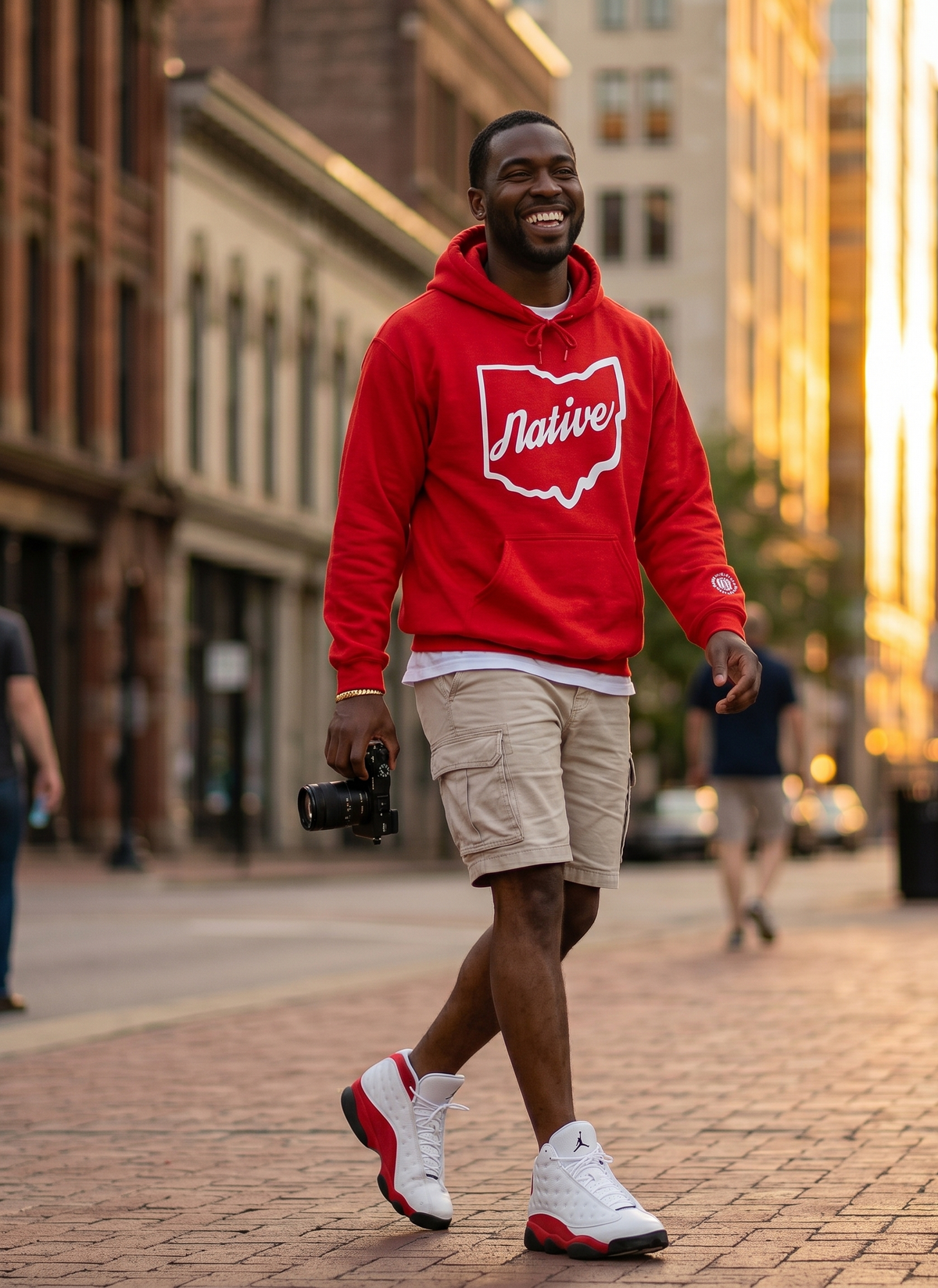 Ohio Native Hoodie (Red)