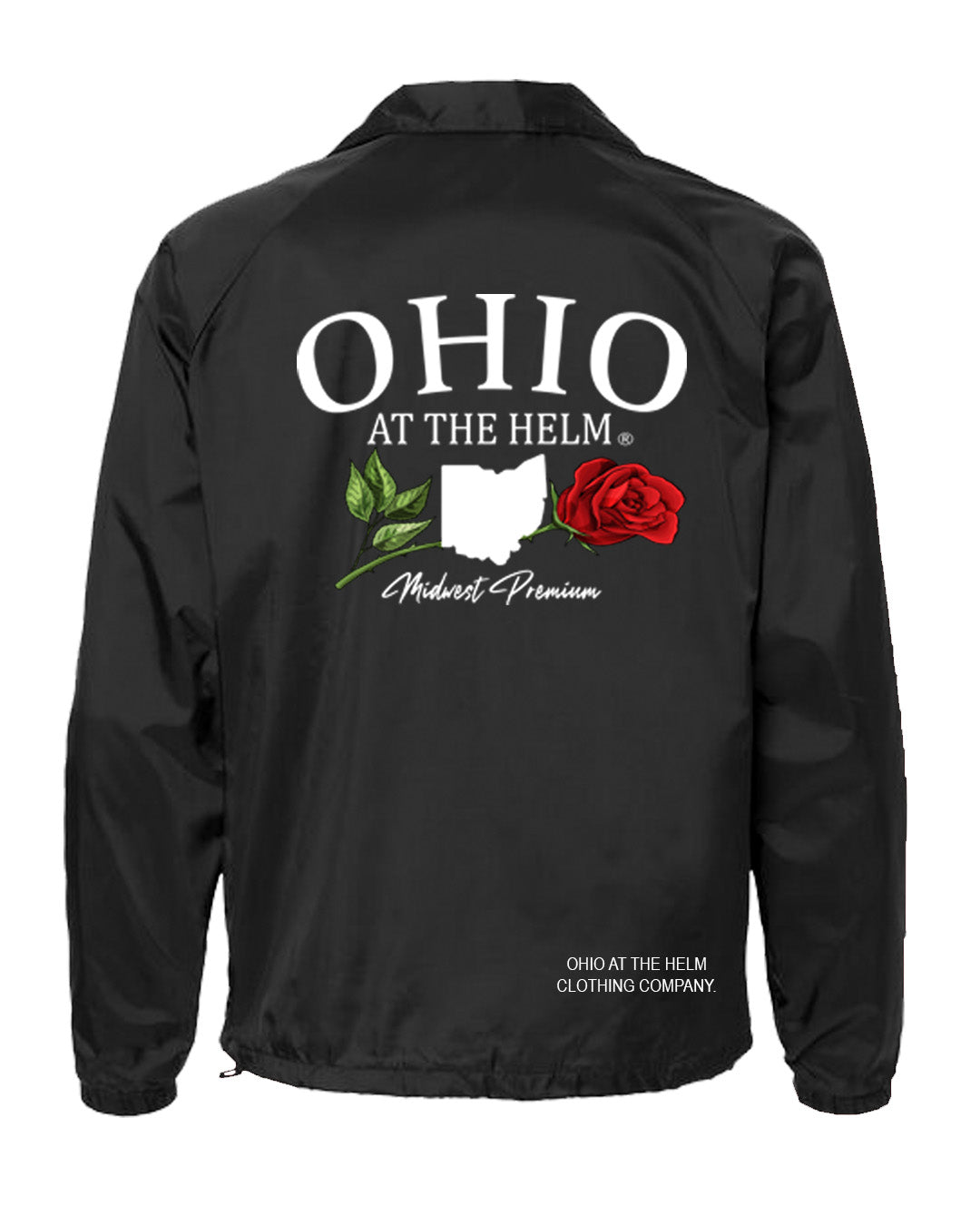 Coaches Jacket - Signature - Black