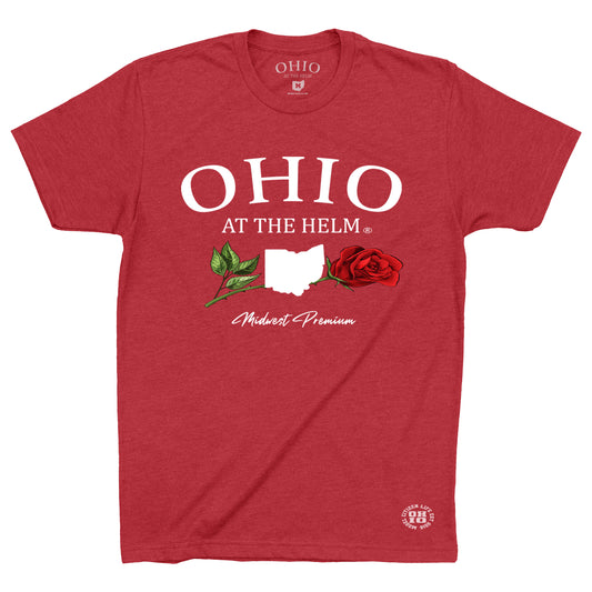 NEW! Ohio At The Helm Signature Logo Tee