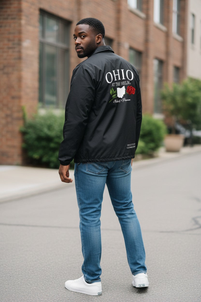 Coaches Jacket - Signature - Black – Ohio At The Helm