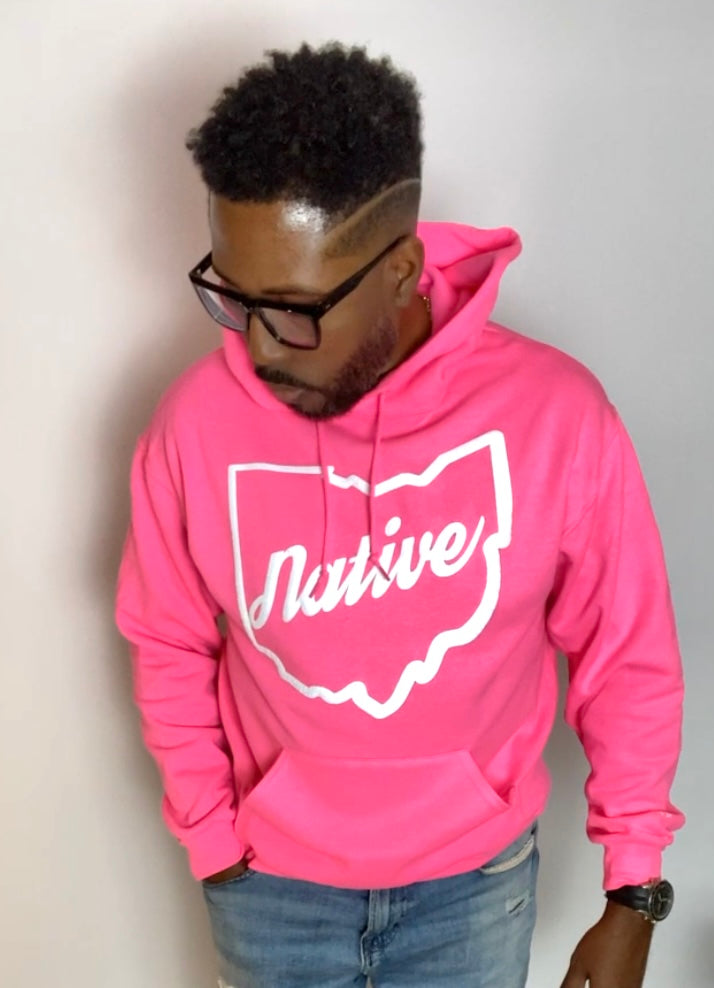 Ohio Native Hoodie (Pink)