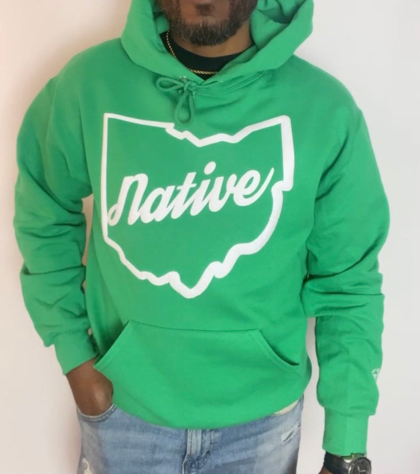 Ohio Native Hoodie (Green)
